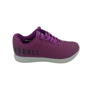 NoBull Sneaker SuperFabric Trainer CrossFit Purple Grey Womens 6.5 Mens 5